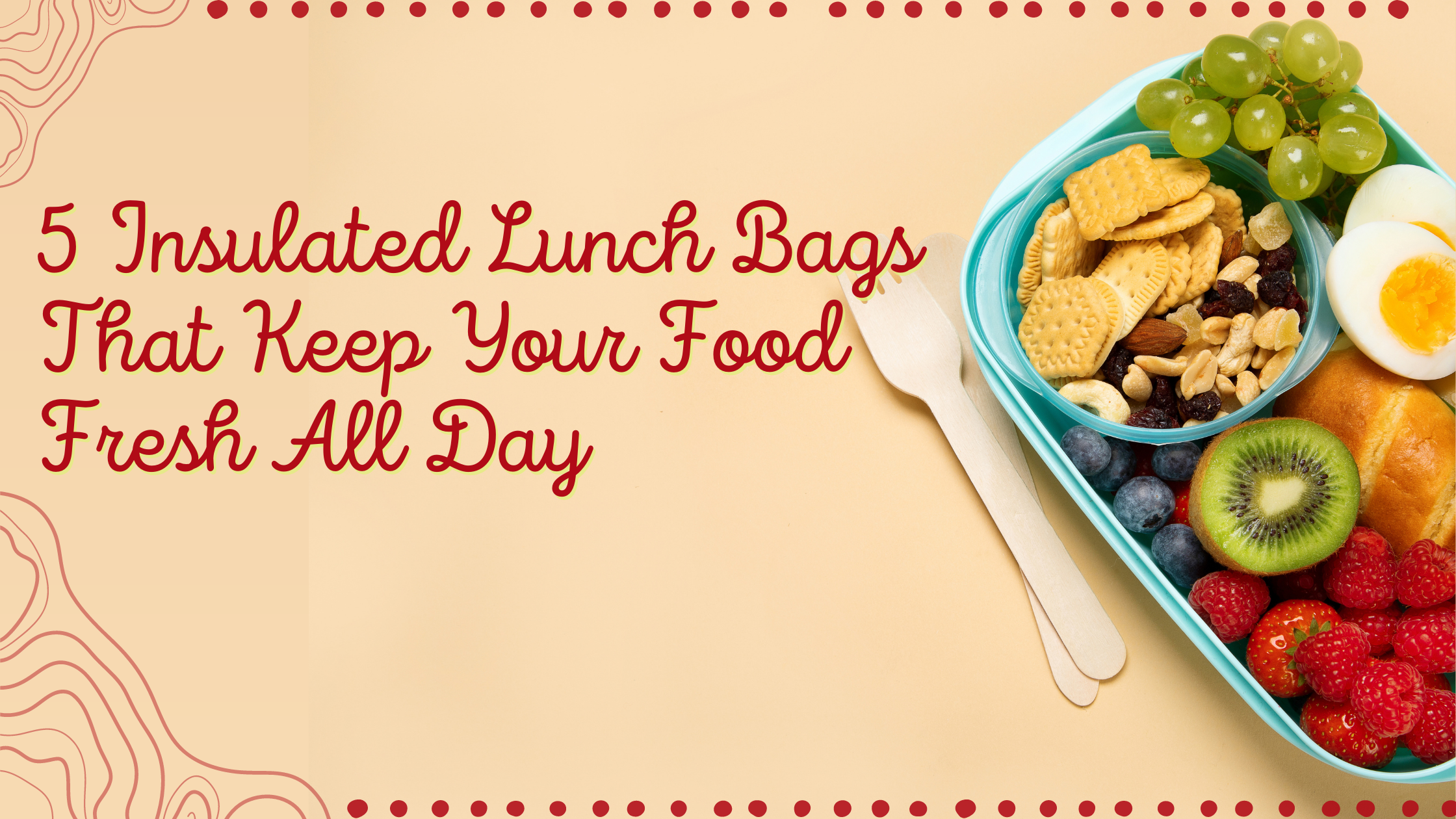 Stylish Lunch Bags Keep Your Food Fresh and Fashionable - MIER