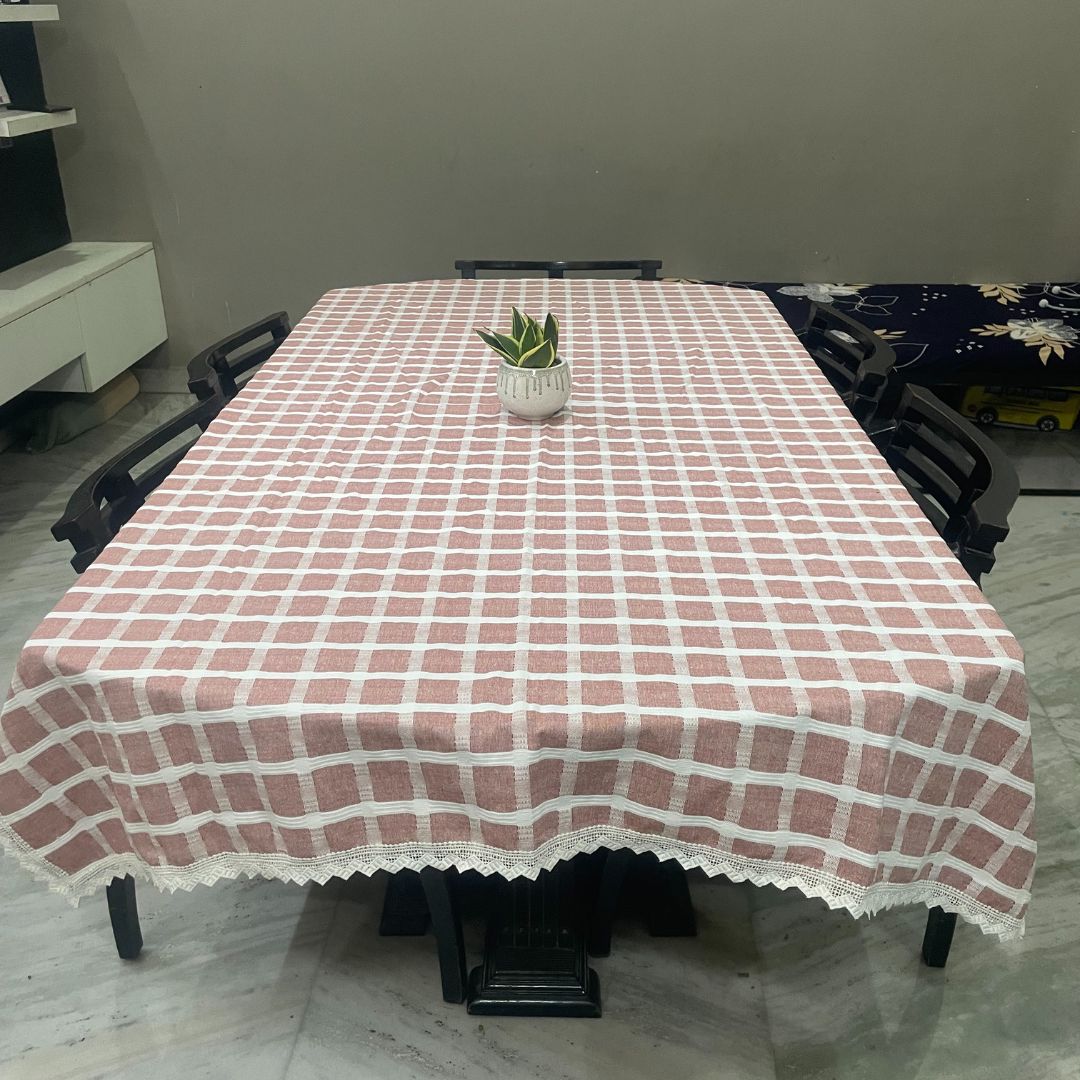 Dining-table-cover-6seater cotton-dining-table-cover