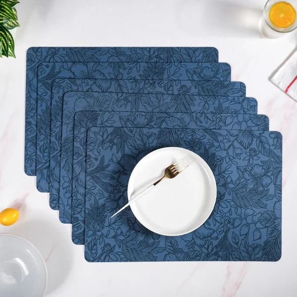 Leather Table Mats Set of 6