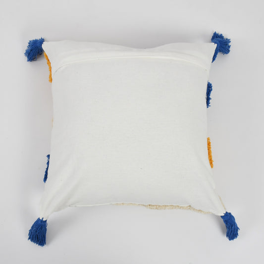 Multicolour Hand Crafted Pitloom Cushion Cover | 16 inch x 16 inch | Pack of 2