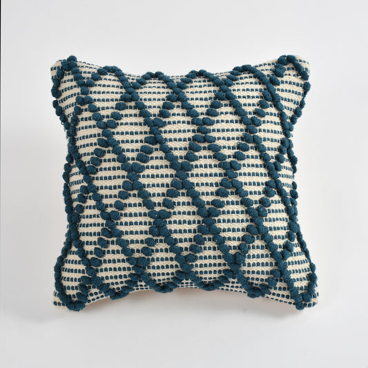 Multicolour Hand Crafted Pitloom Cushion Cover | 16 inch x 16 inch | Pack of 2