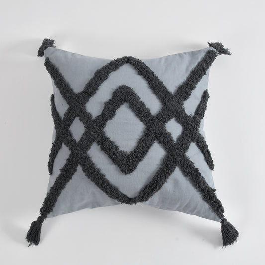 Multicolour Hand Crafted Pitloom Cushion Cover | 16 inch x 16 inch | Pack of 2