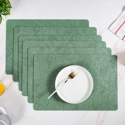 Leather Table Mats Set of 6