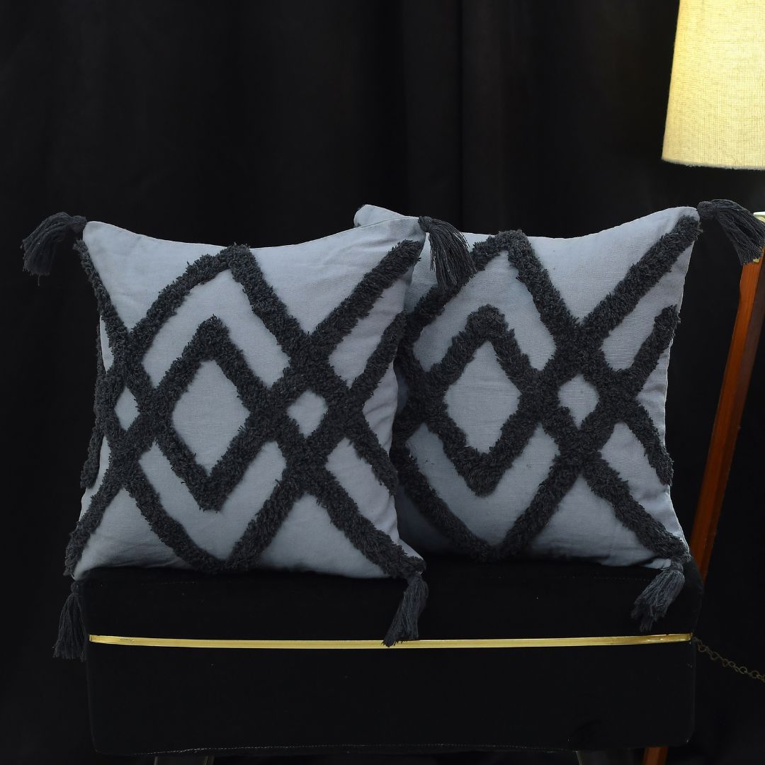 Cushion covers for outdoor furniture