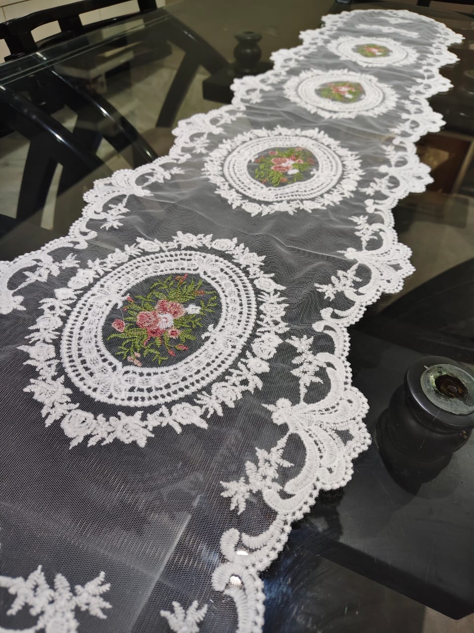 Embroidered Table Runner