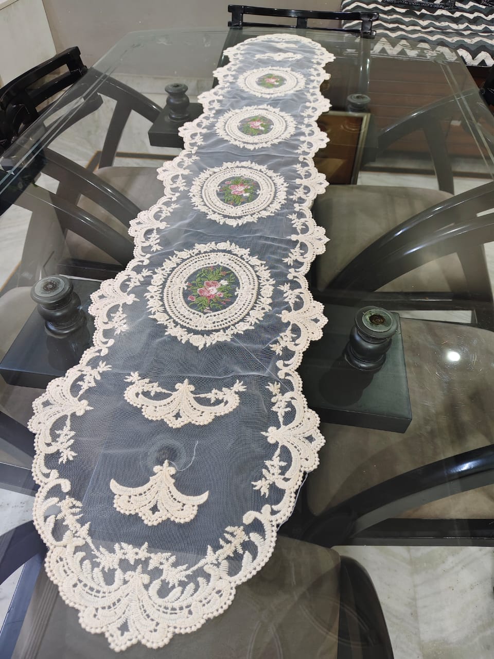 Embroidered Table Runner