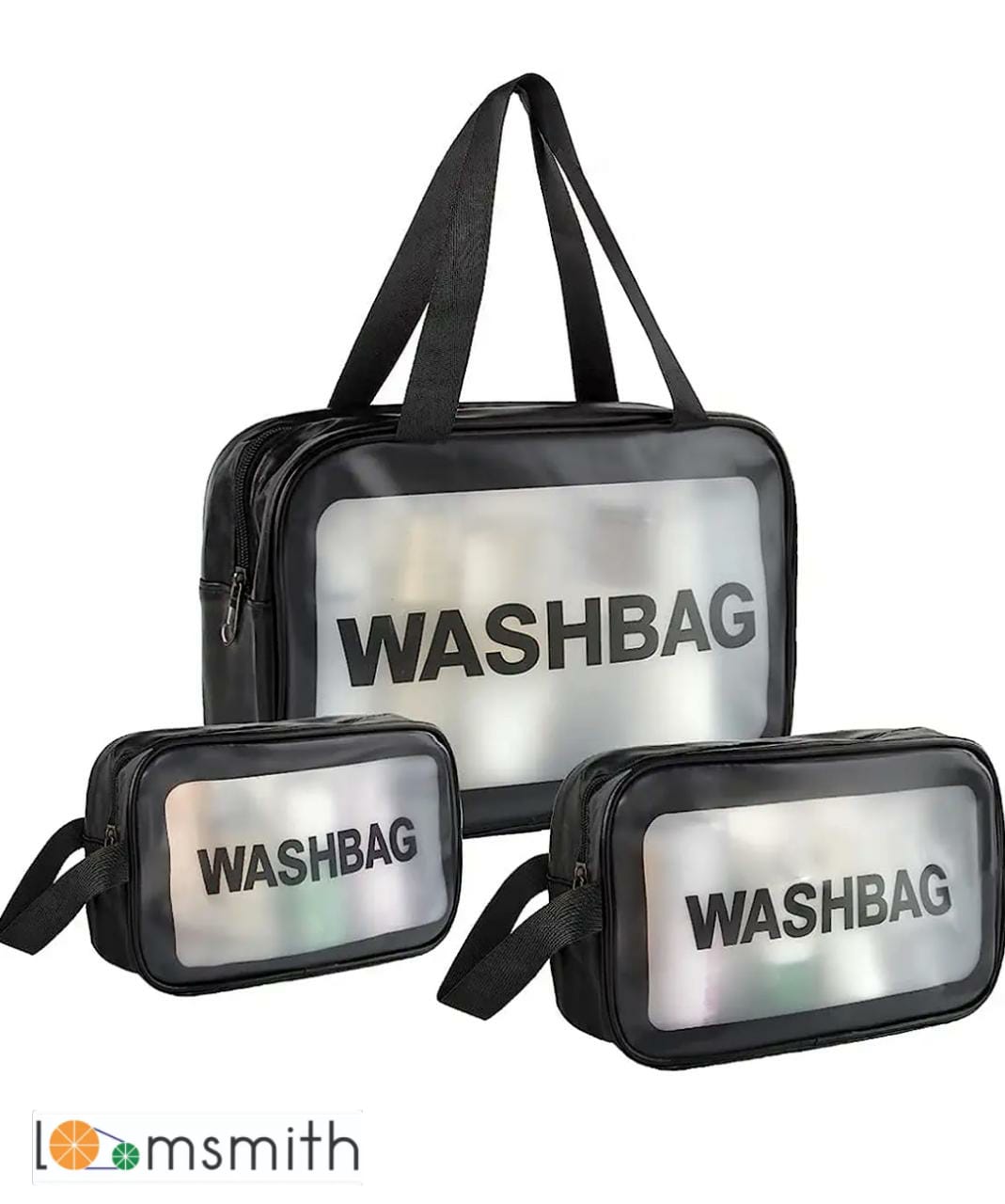 cosmatic-use-transparent-pvc-material-Cosmetic-Bag-for-Travel-set-3-Black-color