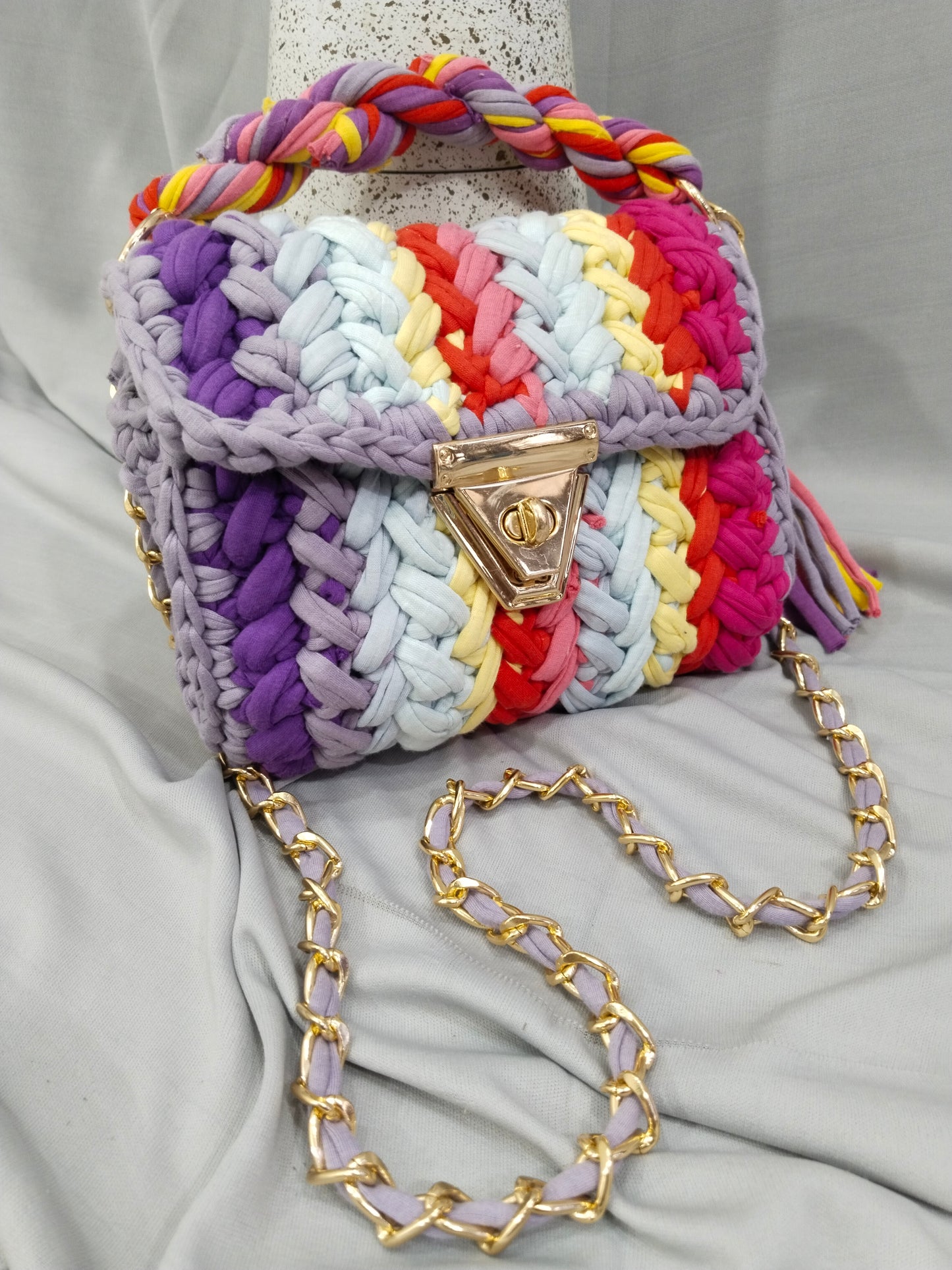 Crochet Handmade Ladies Bag