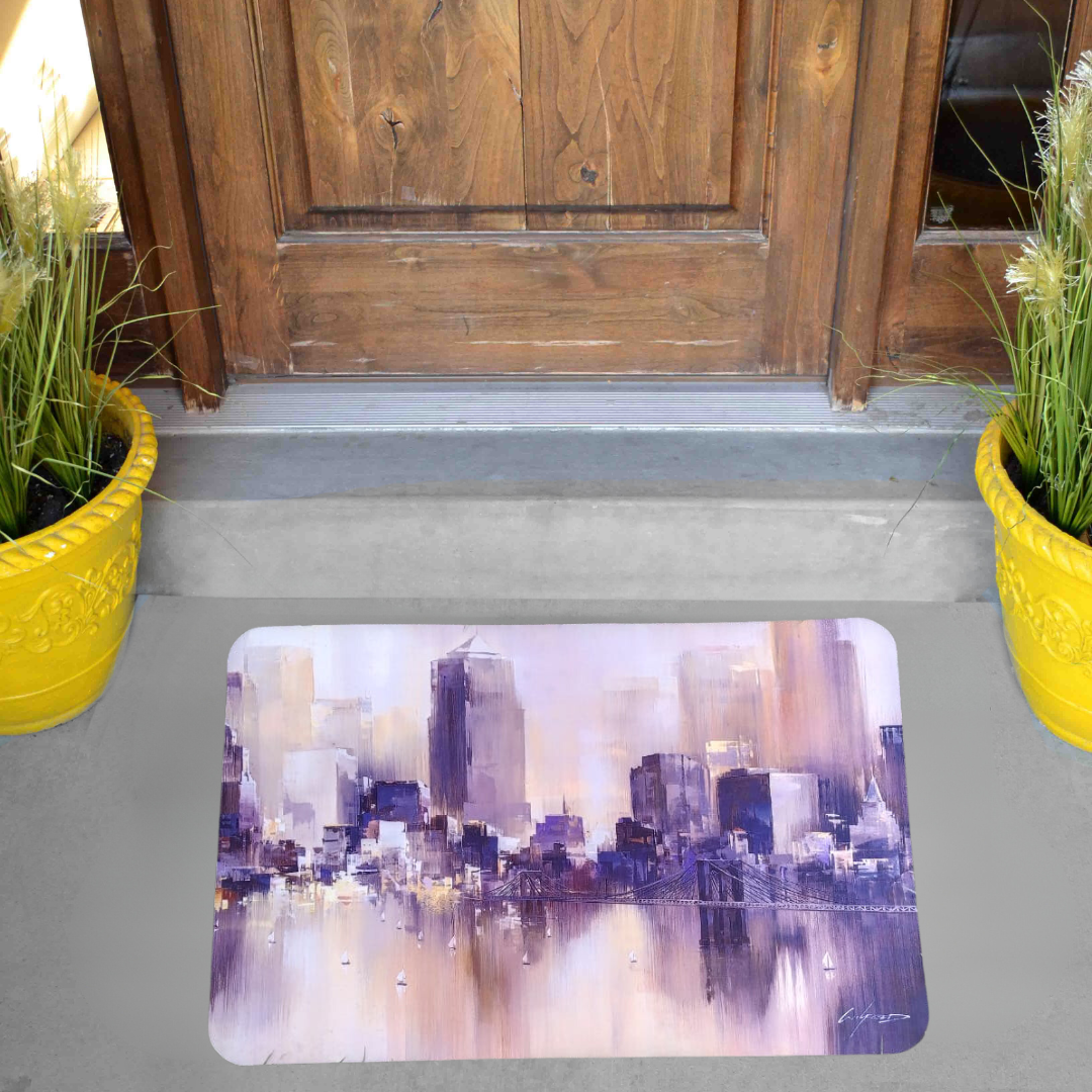 Water Absorbent Door Mat for Bathroom