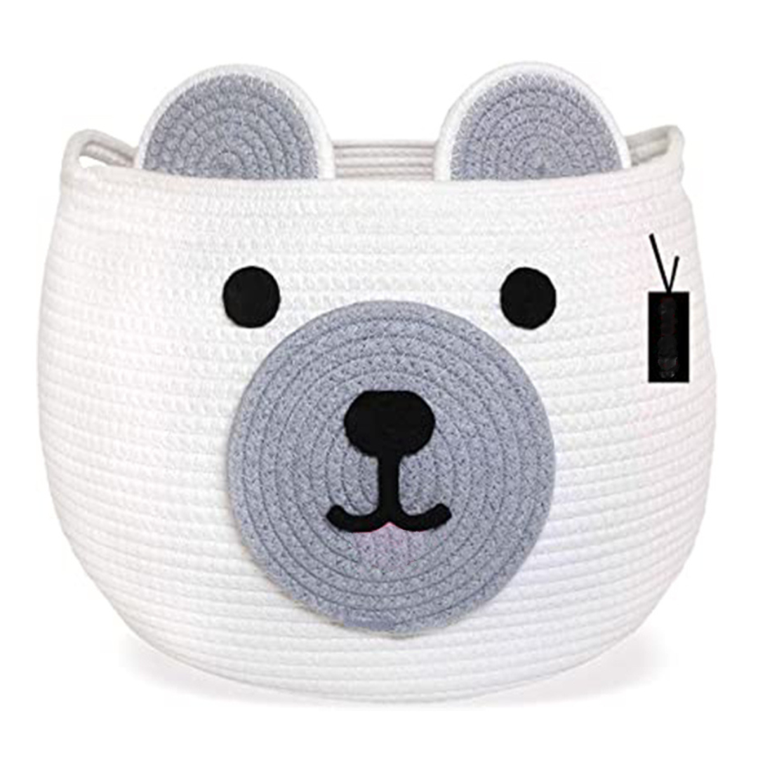 Bear Round Storage Basket