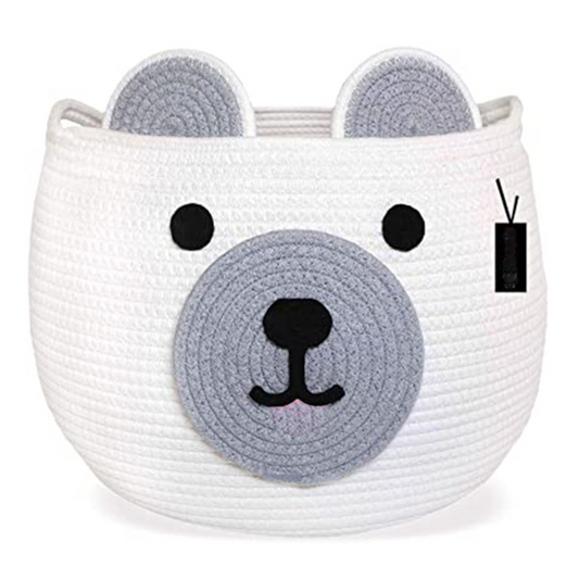 Bear Round Storage Basket