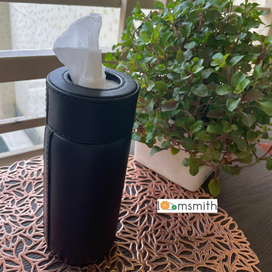 Cylindrical Tissue Holder Box