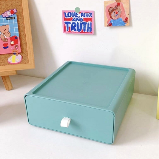 green-color-deawer-box-for-multipurpose-storing