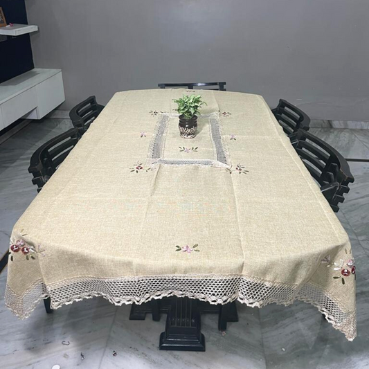 Khadi Jute Table Cover