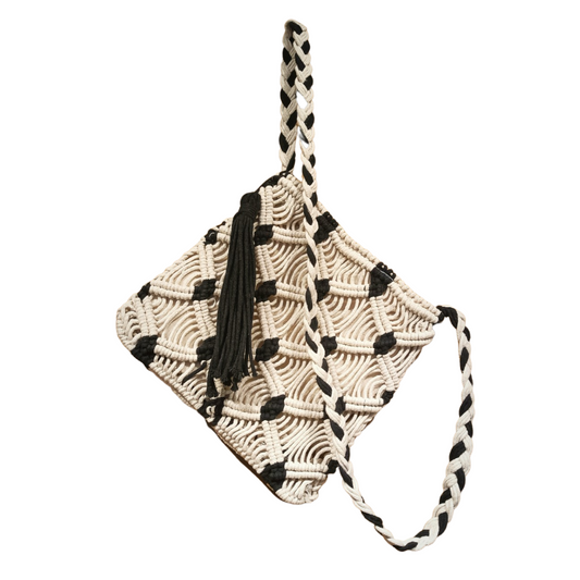 black-colour-Macrame-sling-bag