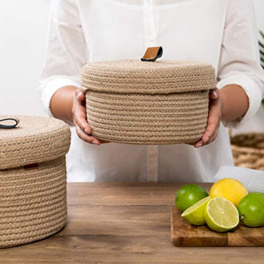beige-color-Snake-box-basket-set-of-2-with-lid
