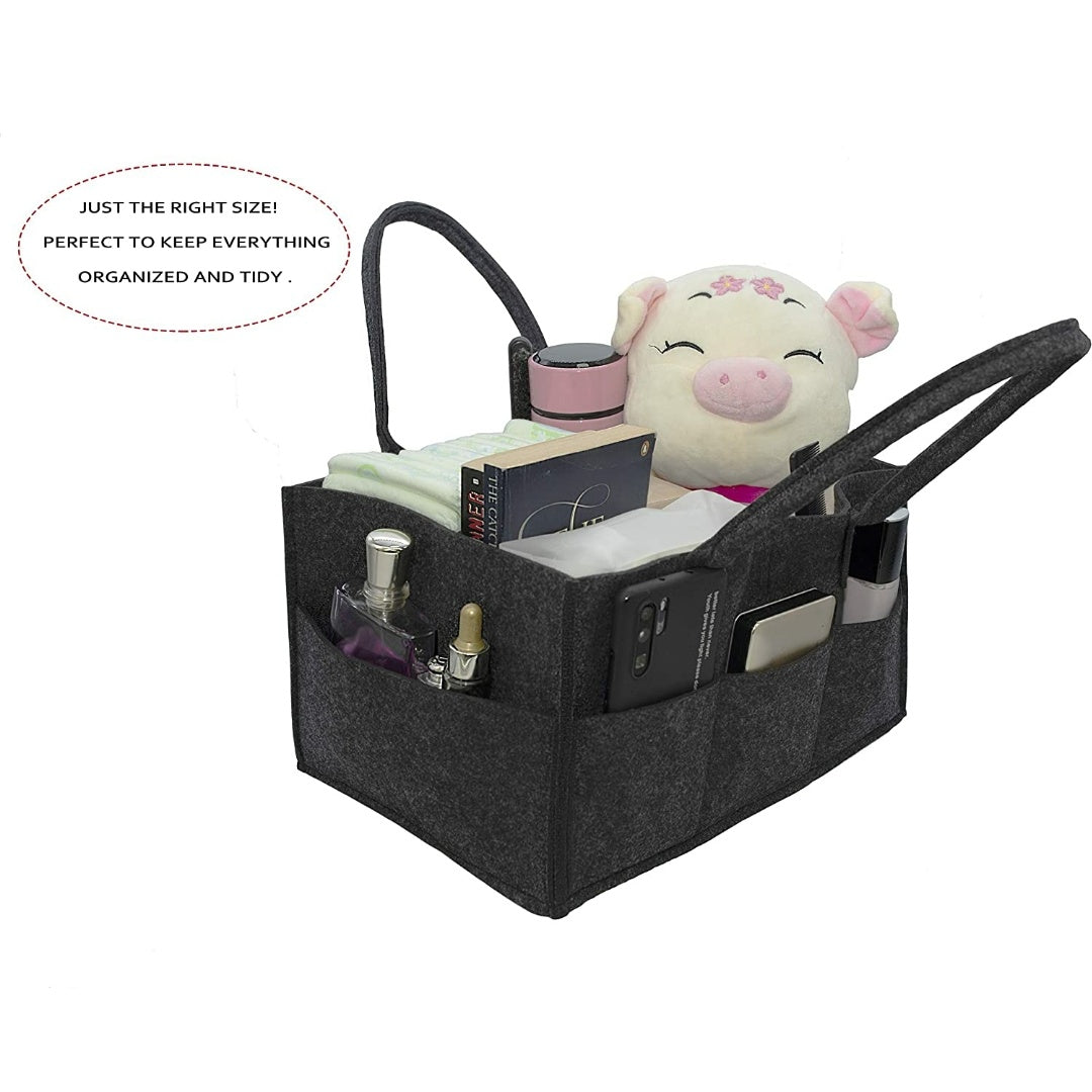 black-color-high-quality-felt-caddy-basket-for-nursery-car-uses-with-strong-holding-loops
