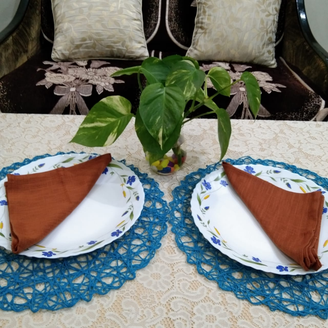 loomsmith-cotton-linen-napkin-set-of-six-for-dining-table-rust-color