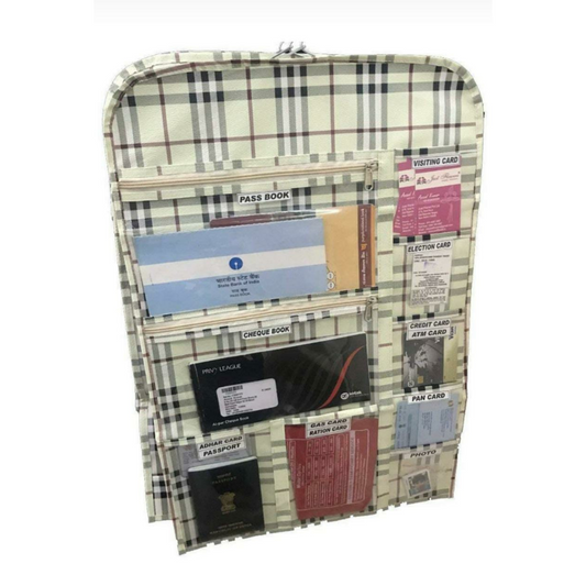 loomsmith-document-organizer-in-check-print-hanging-hook-easy-to-store-document-in-one-place-one-hidden-pocket-included