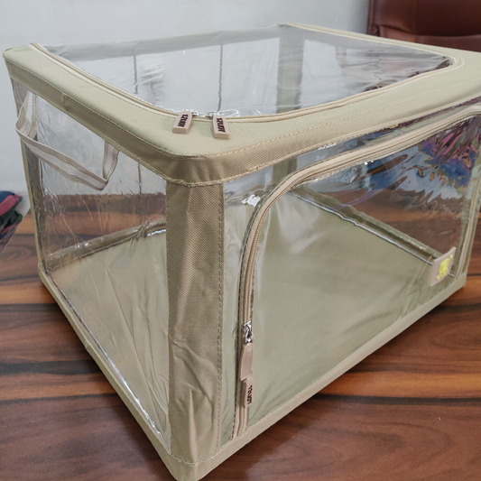 loomsmith-transparent-storage-bags-for-clothes-66-litres-capacity-light-green-color-with-two-zipper