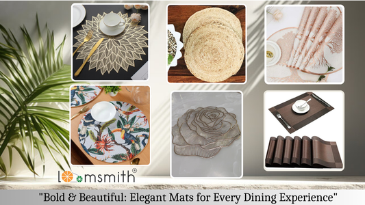 "Bold & Beautiful: Elegant Mats for Every Dining Experience"
