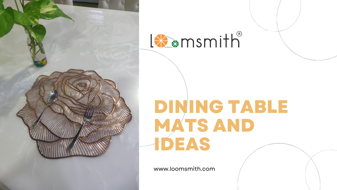 A flower shaped Dining Mat available in more beautiful colours.