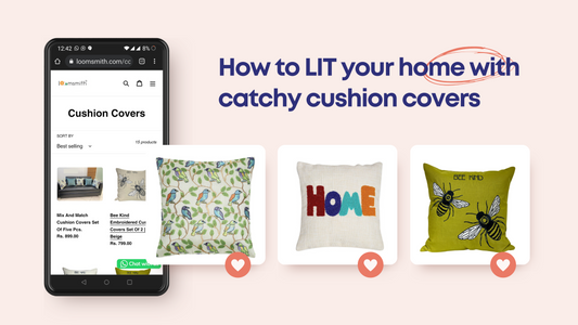 How To LIT Your Home With Catchy Cushion Covers.