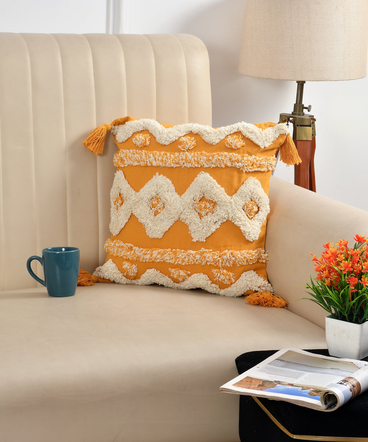 Driya Tufted Cushion Cover