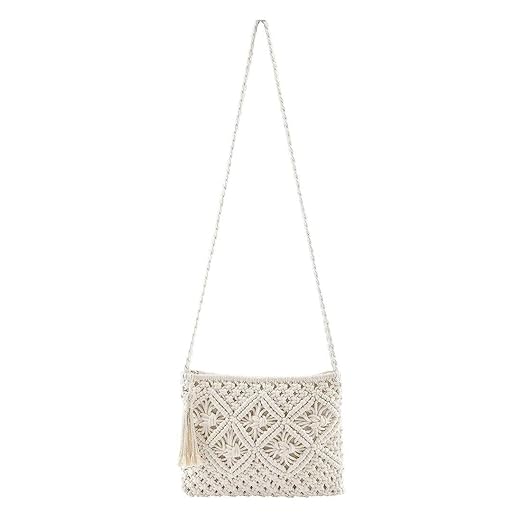 Hand-knotted-Macrame-Square-Hand-Bag