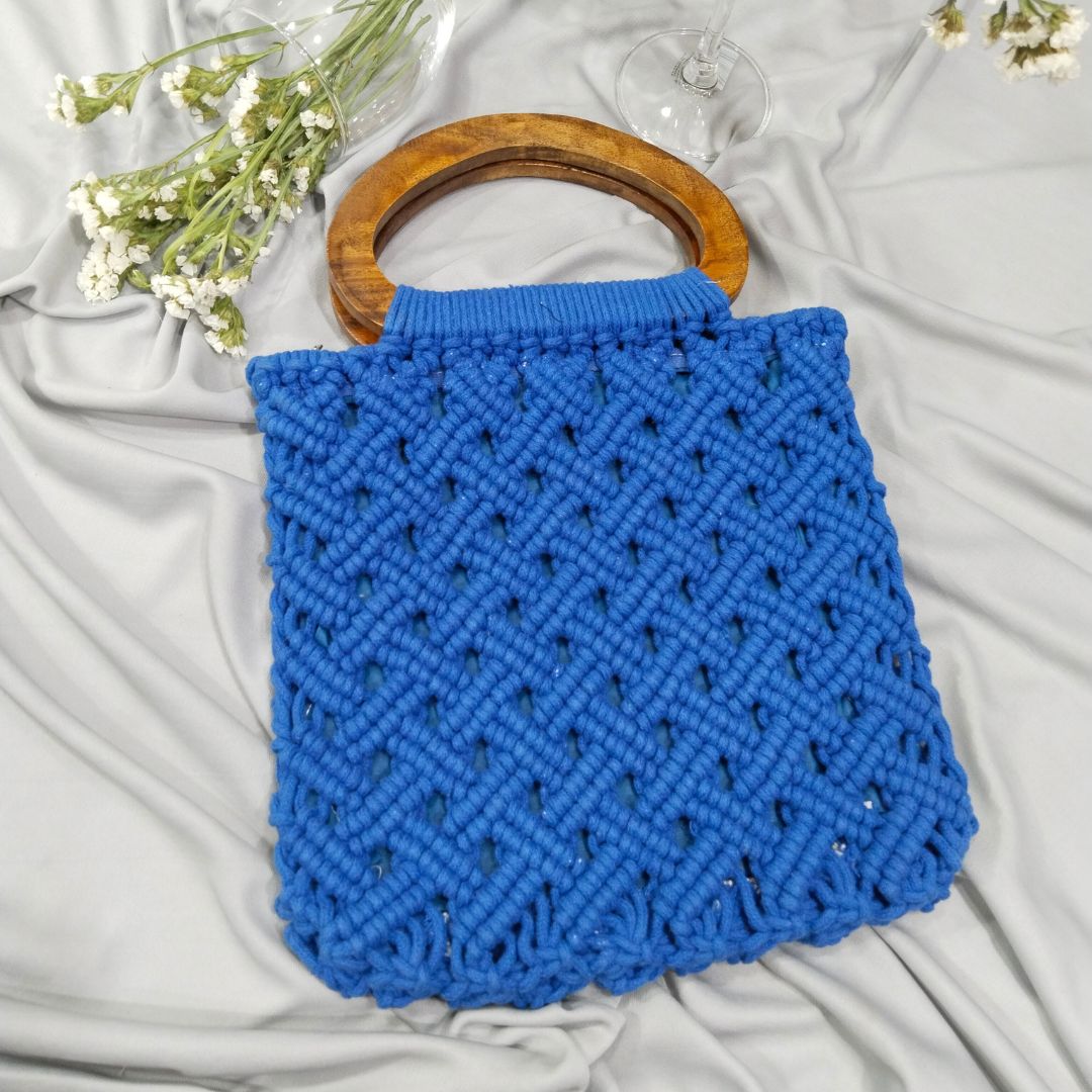 Blue-Macrame-Knotted-handBag-macrame-sling-bag