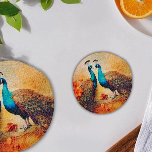 Cotton Braided Tea Coasters (Trivets)
