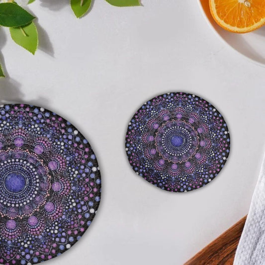Cotton Braided Tea Coasters (Trivets)