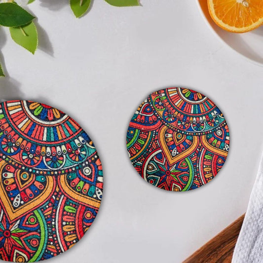 Cotton Braided Tea Coasters (Trivets)