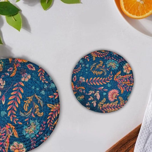 Cotton Braided Tea Coasters (Trivets)
