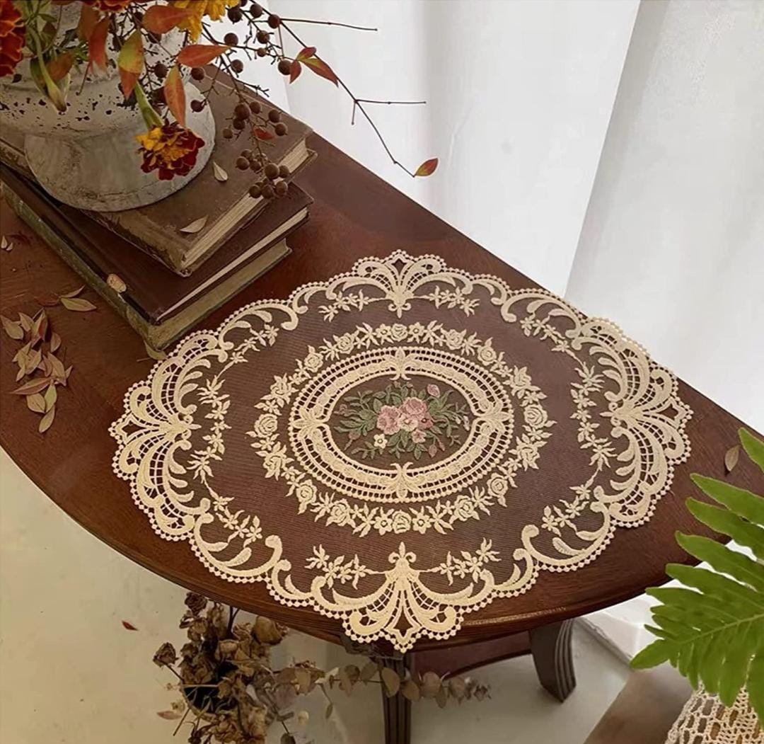 Handmade Embroidered Table Mats