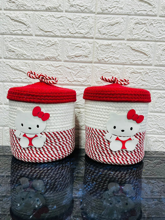 Hello Kitty Baskets