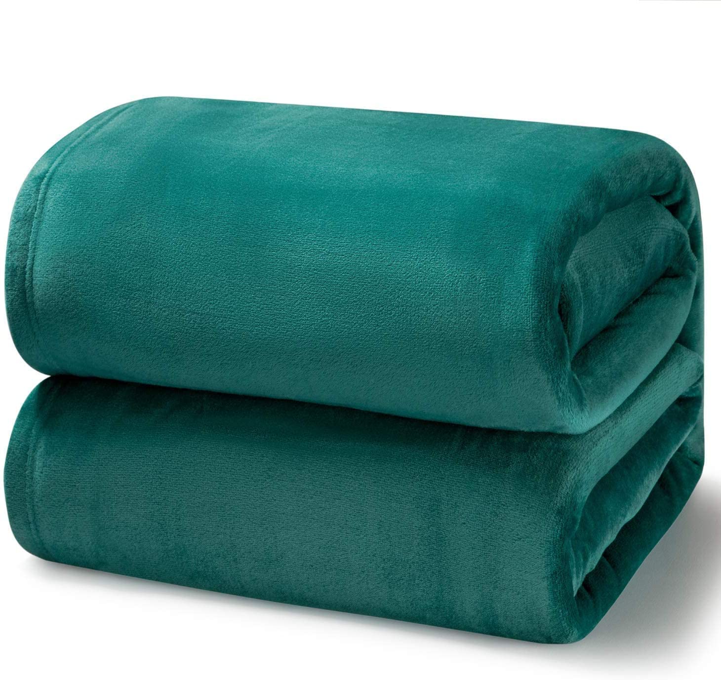 loomsmith-solid-double-AC-blanket-in-green-flannel-fabric-soft-in-touch-gift-item-as-token-of-love-comfy