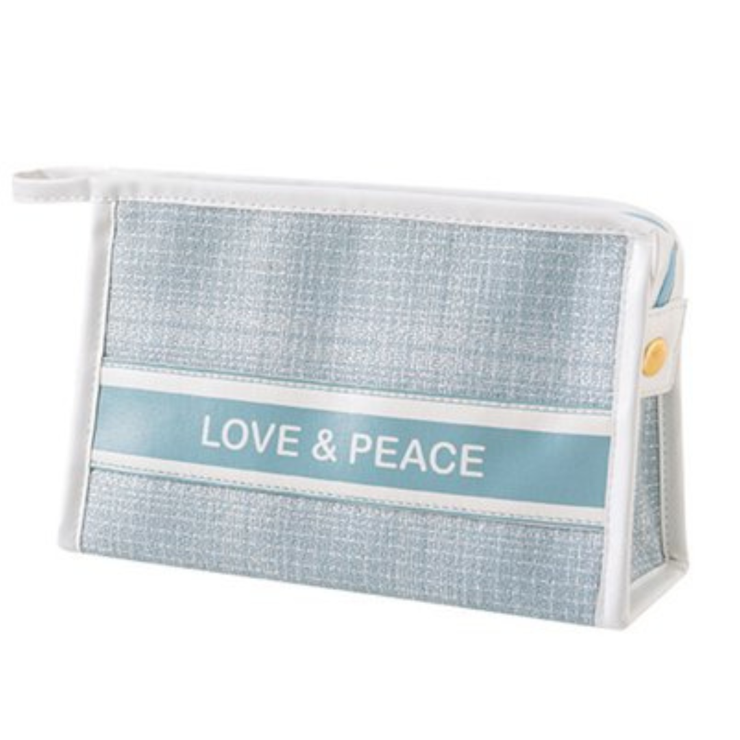 Cosmetic Pouch/Organizer (Love & Peace)