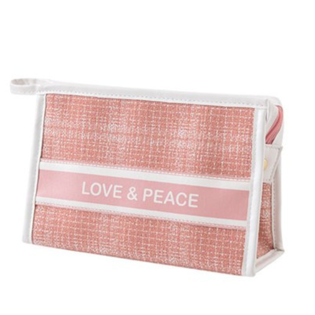 Cosmetic Pouch/Organizer (Love & Peace)
