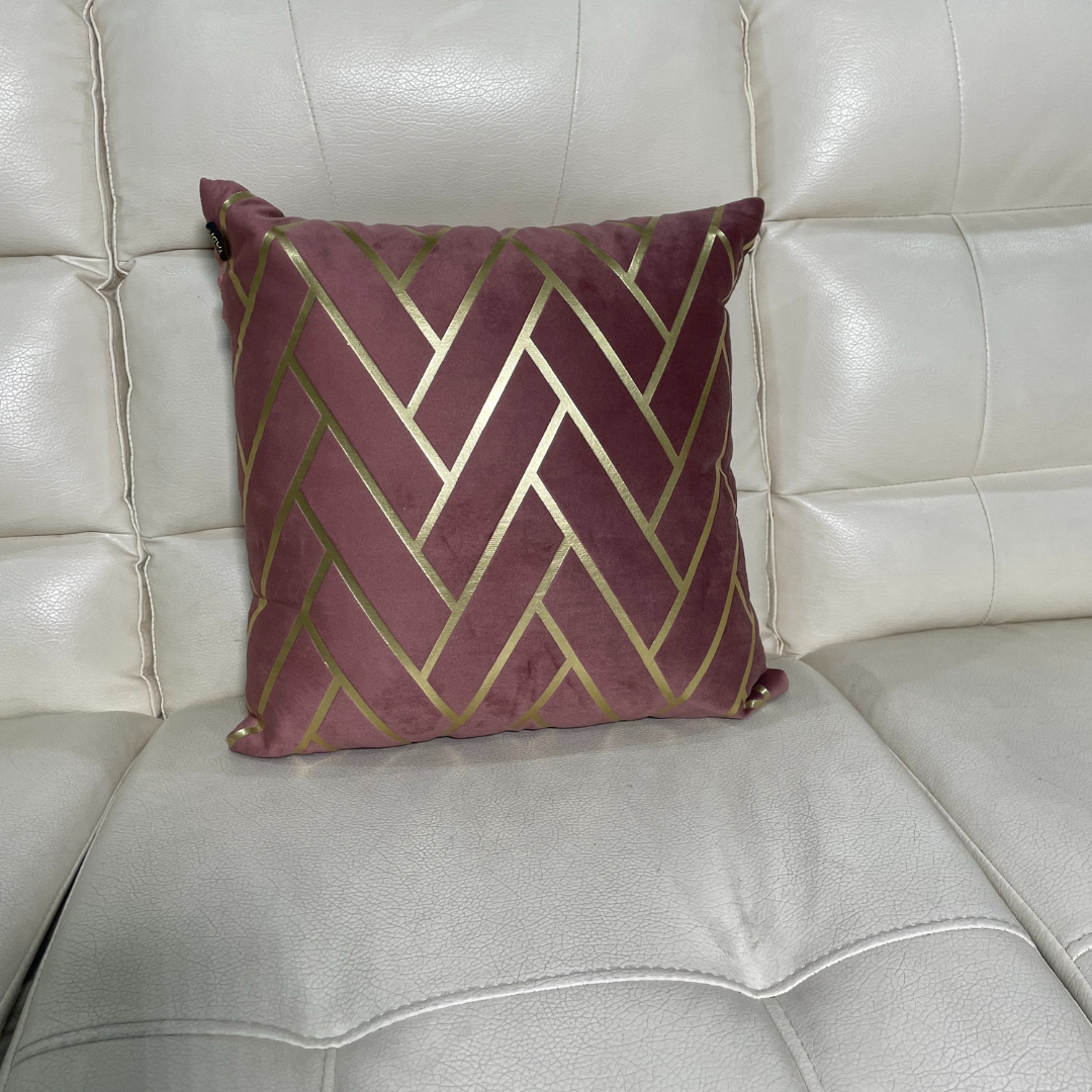 loomsmith-gold-printed-velvet-cushion-cover-set-of-five-purple-color-cushion-lying-on-sofa