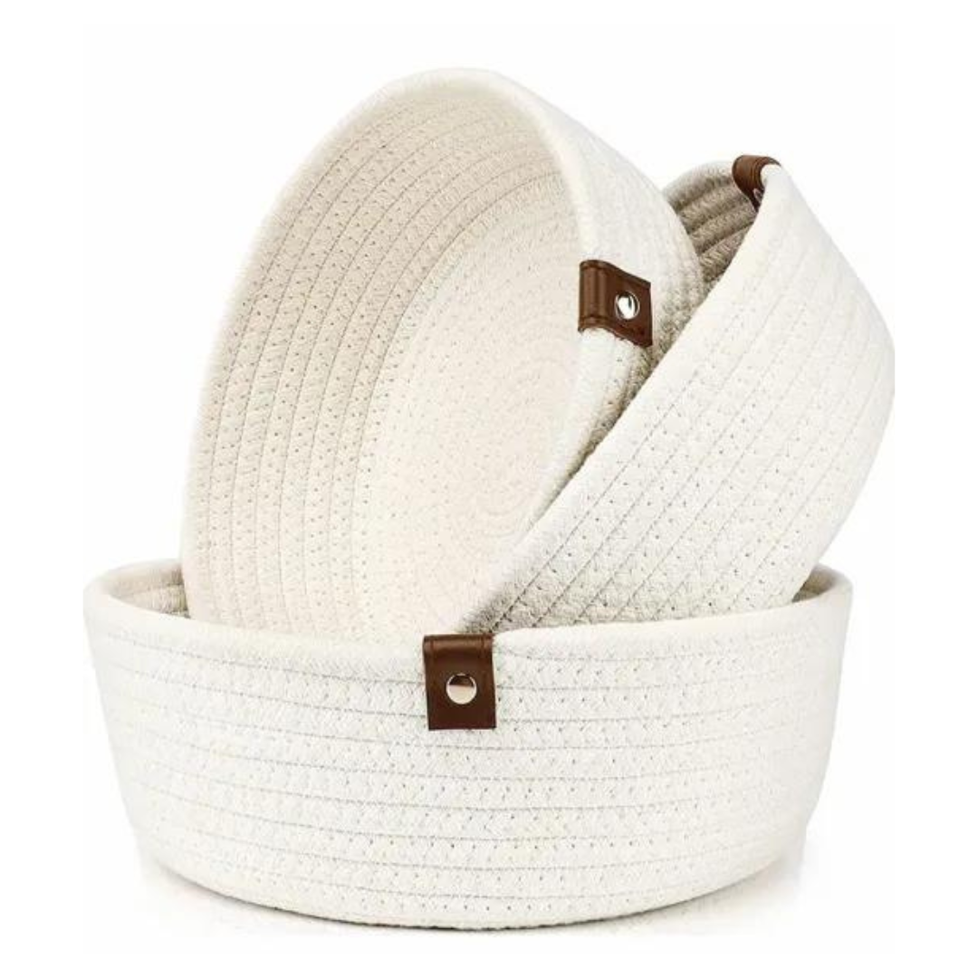 white-color-round-cotton-basket-in-different-sizes-placed