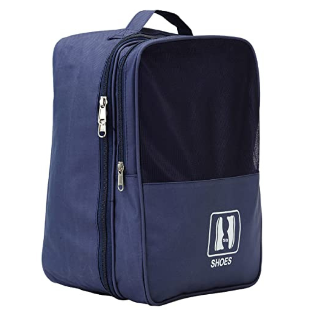 blue-color-shoe-bag-for-travel-&-storage-travel-Waterproof-design
