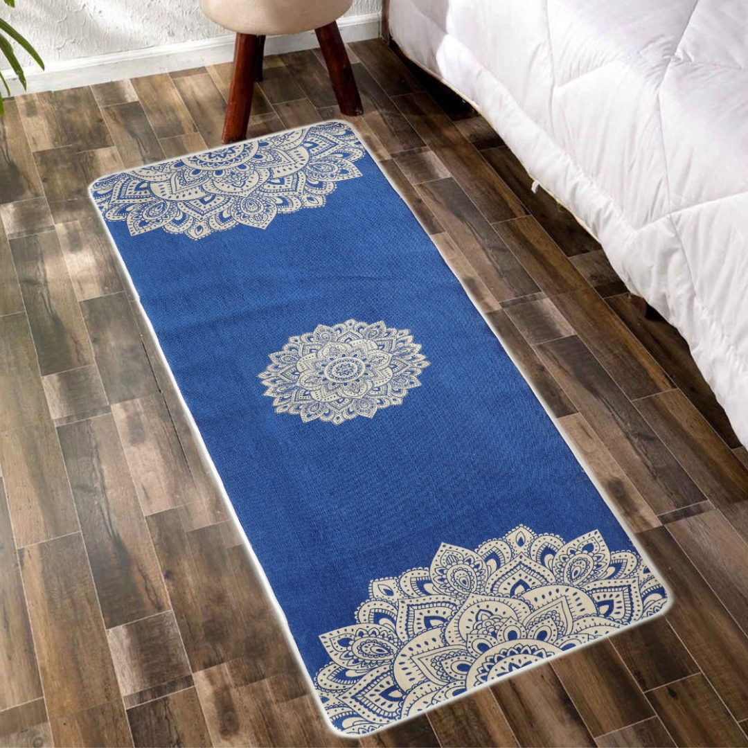 loomsmith-canvas-mandala-design-yoga-mat-hand-print-design-on sides-and-center-blue