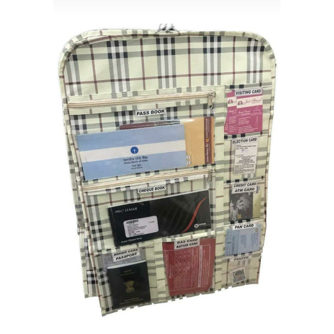 loomsmith-document-organizer-in-check-print-hanging-hook-easy-to-store-document-in-one-place-one-hidden-pocket-included