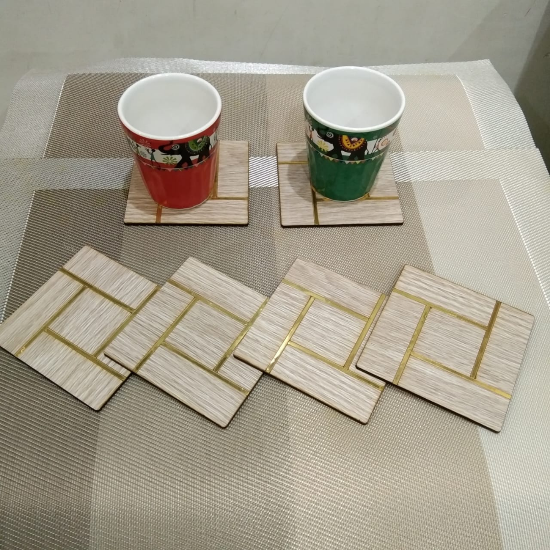 loomsmith-table-coaster-with-golden-lining-square-shape-coaster-in-cream-color